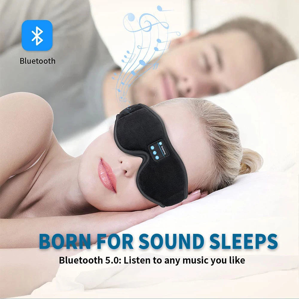 Mask For Sleep Headphones Bluetooth Music