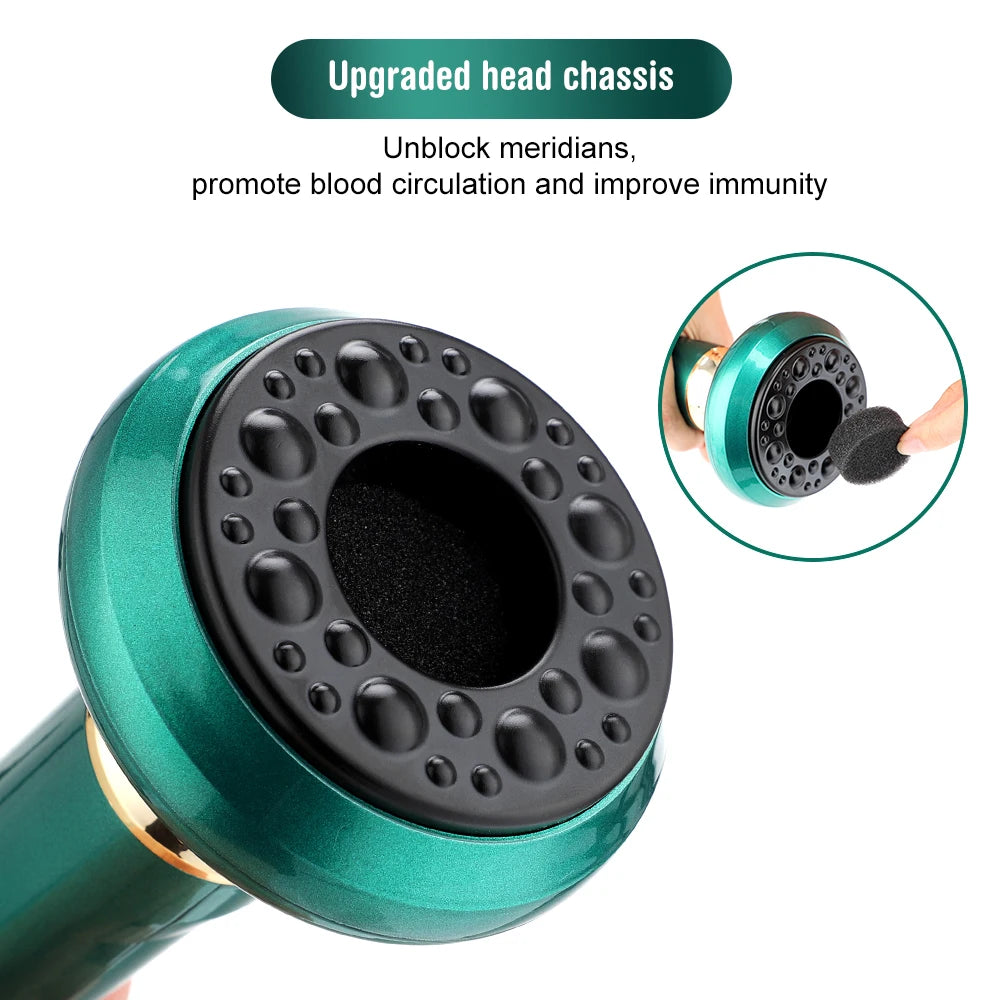 Rechargeable Electric Cupping Massager Vacuum Suction