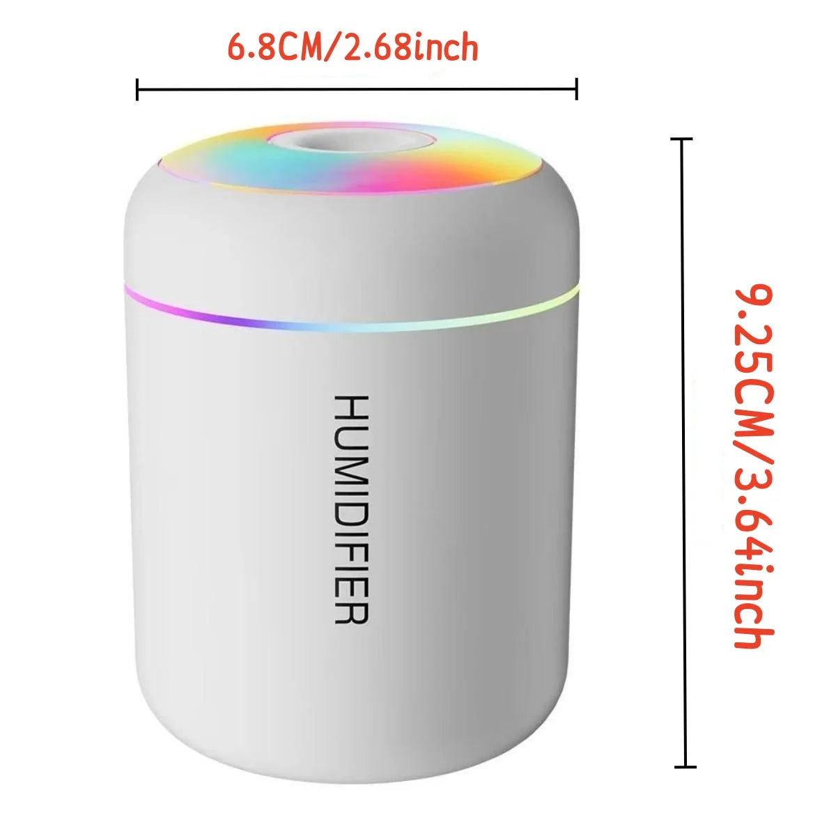 180ML Mini Air Humidifier USB Electric Aroma Diffuser Essential Oil Purifier Aromatherapy