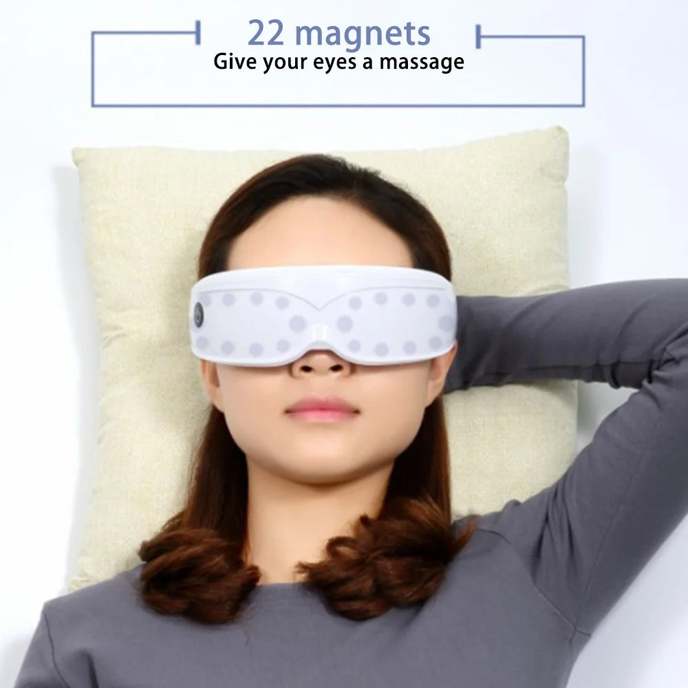 Eye massager with 9 modes and multi frequency vibration