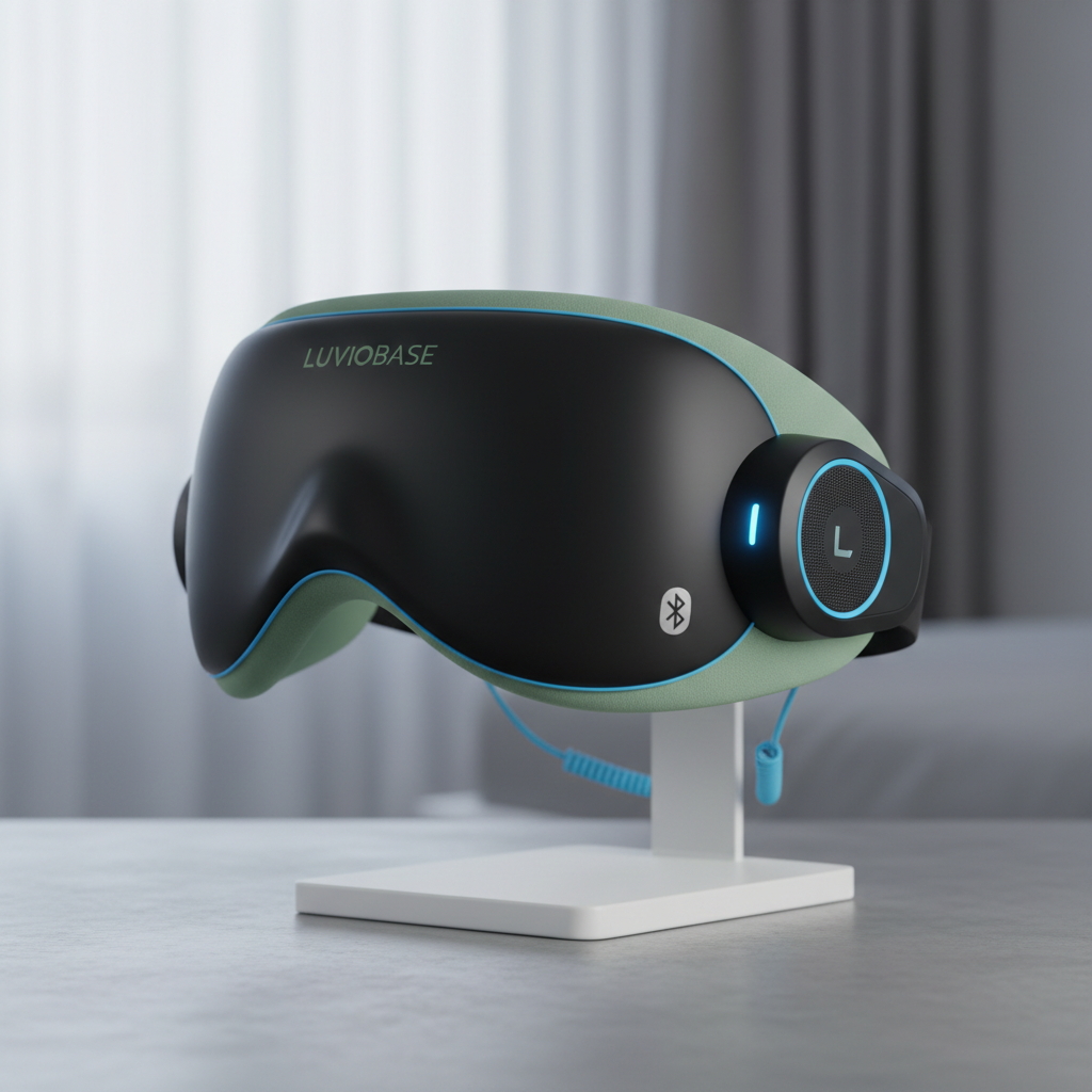 Bluetooth Sleep Headphones Eye Mask - Premium sleep mask with built-in HD speakers