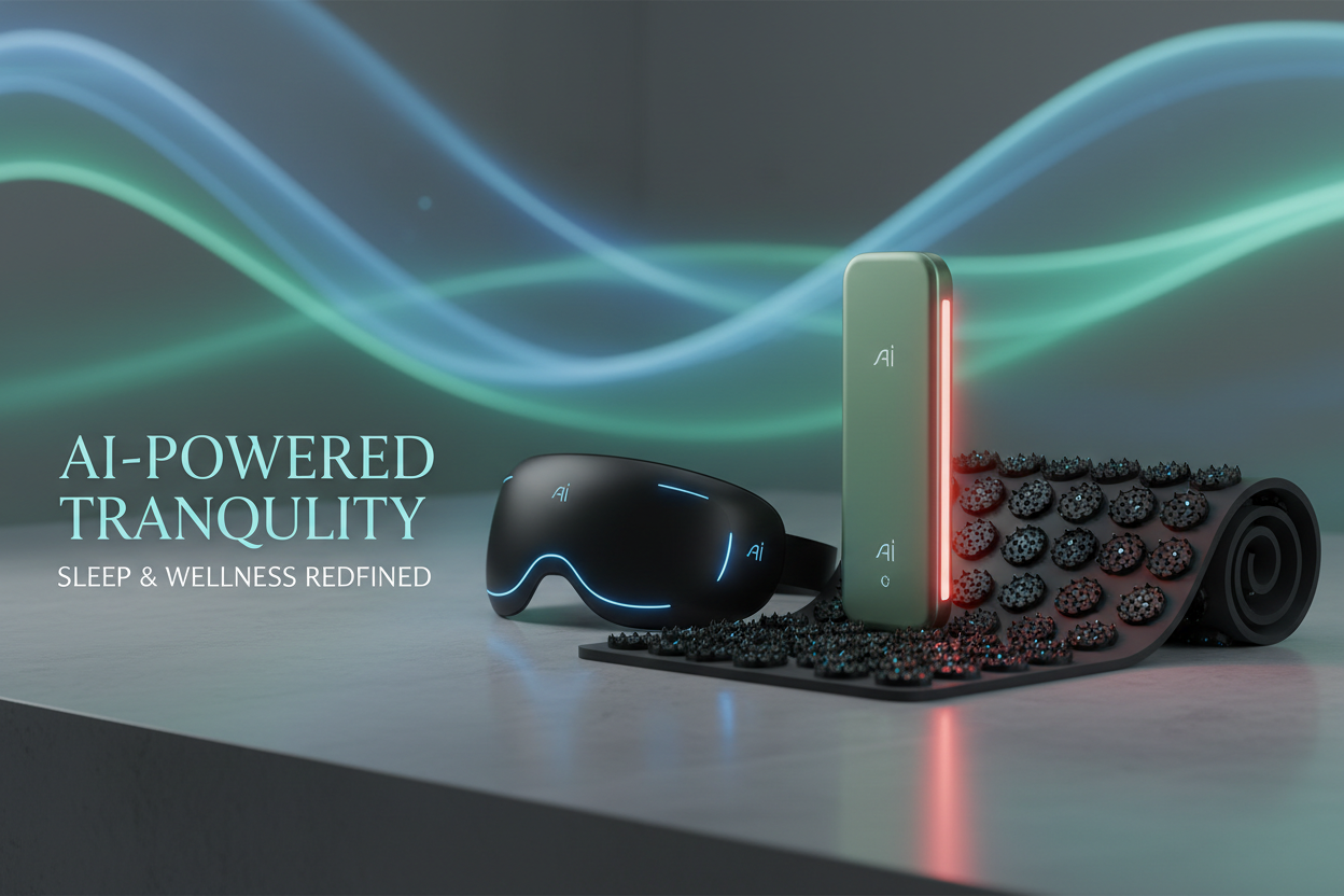 Premium wellness technology banner